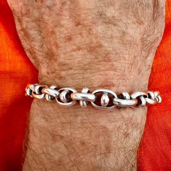 Substantial sterling bracelet. - Picture 3 of 4